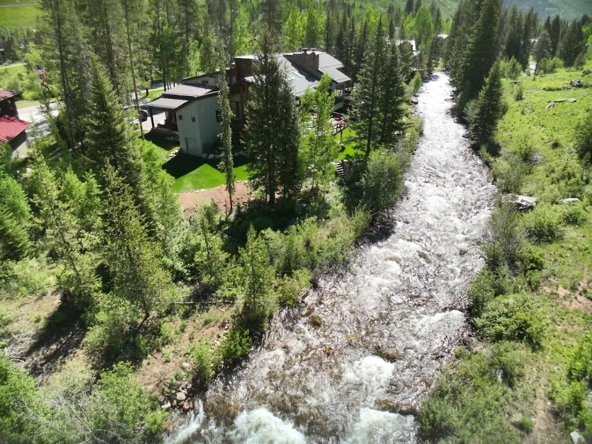 Cozy Secluded Riverfront Fireplace Parking Holiday home Vail