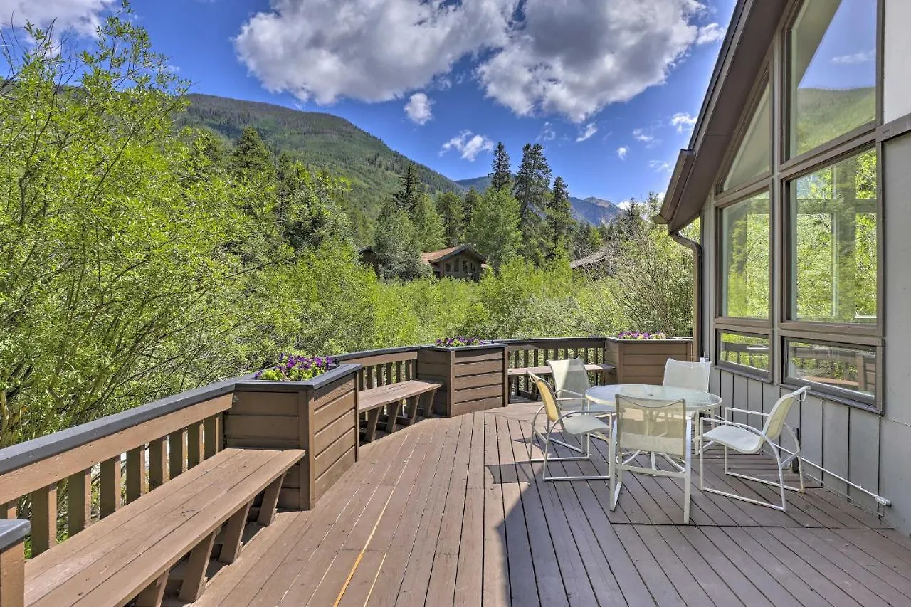 Apartment With Mtn View Deck - Steps To Shuttle